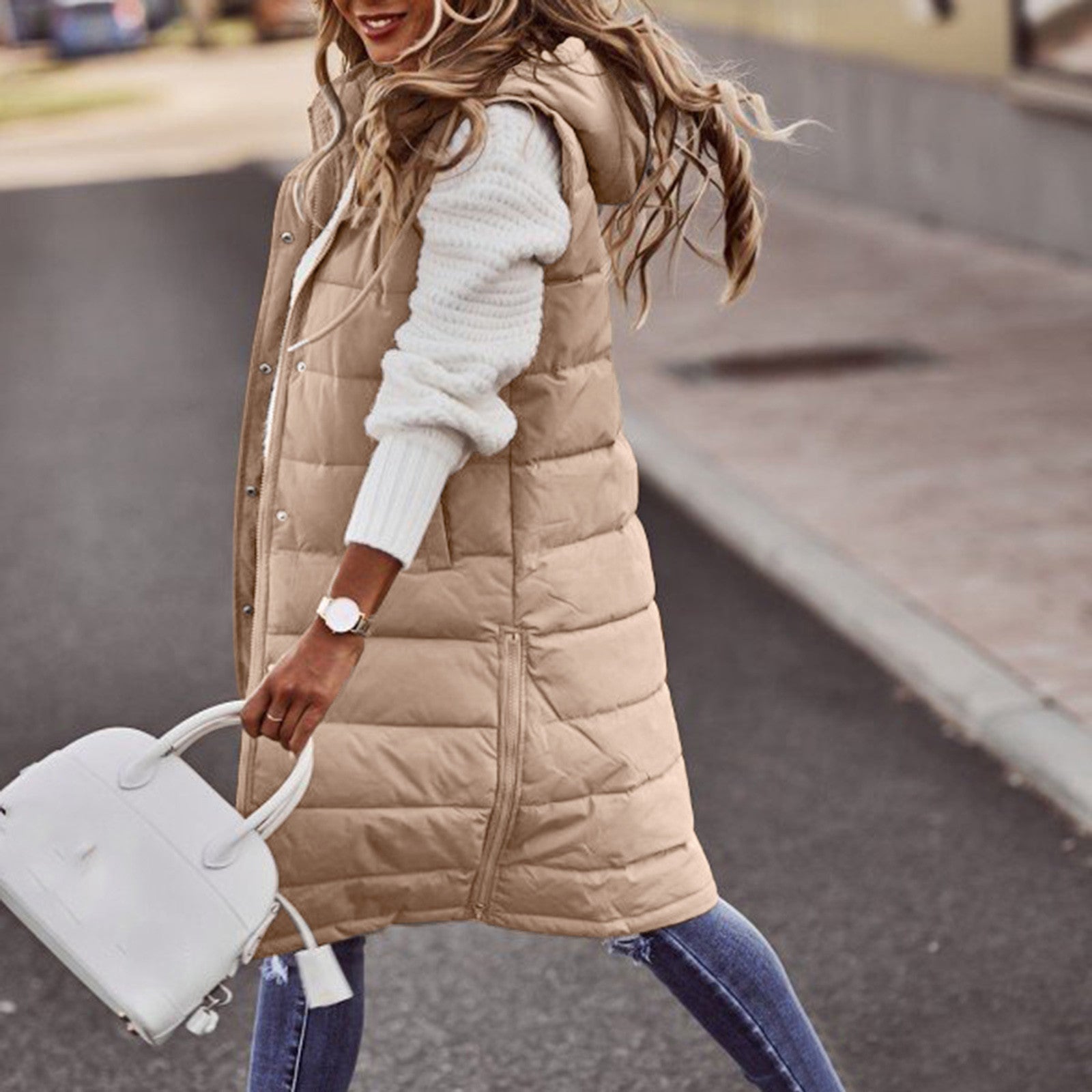 Chanel - Doudoune femme longue