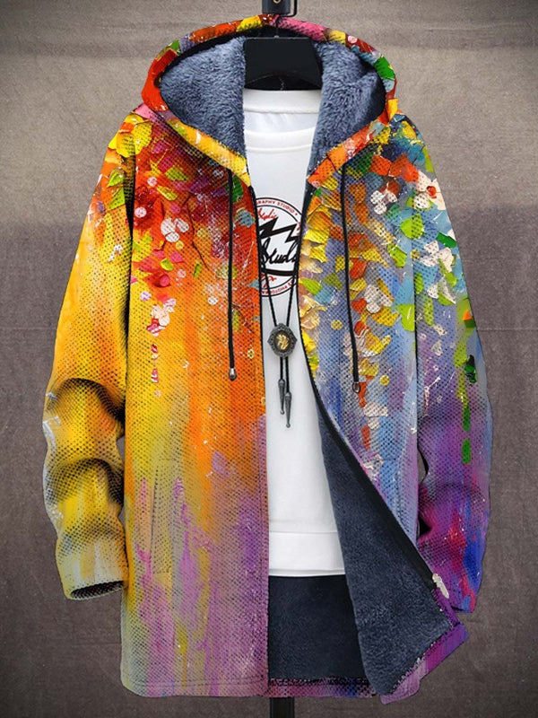 Émilie - Veste Chic Patchwork Doublée Polaire