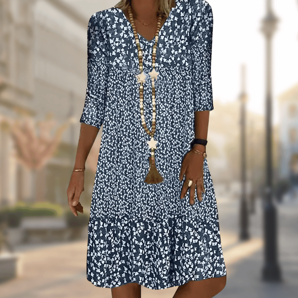 Robe Tunique Femme Fleurie Bohème - Nadine