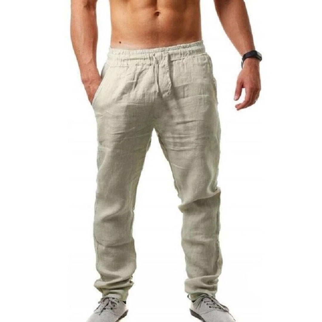 Jean - Pantalon lin Homme