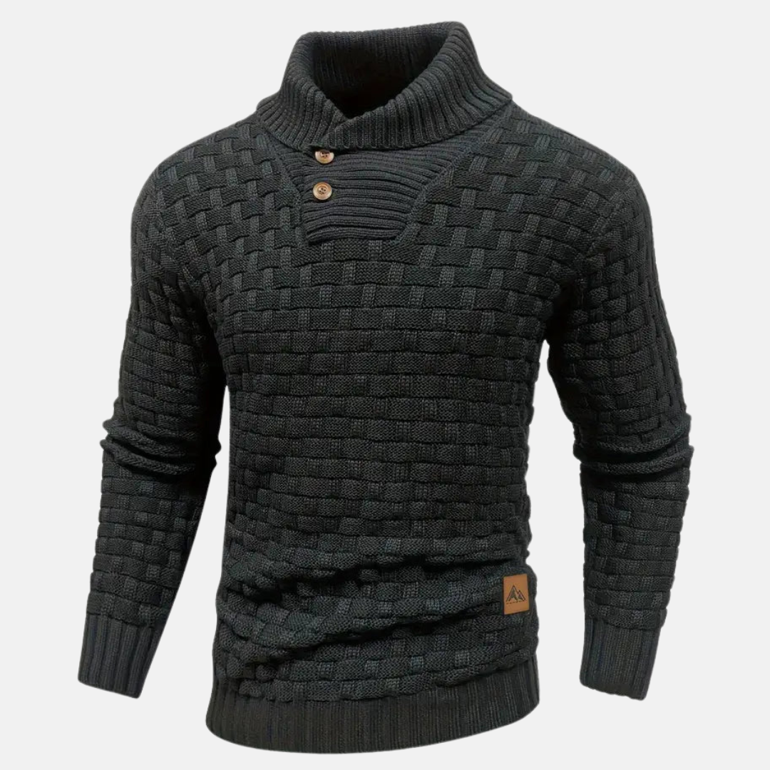 Augustin – Pull en maille classique pour hommes, doux et confortable