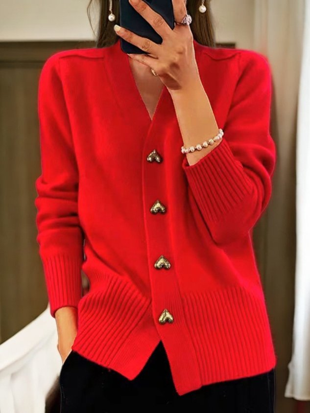 Elin - Cardigan automne chaud femme