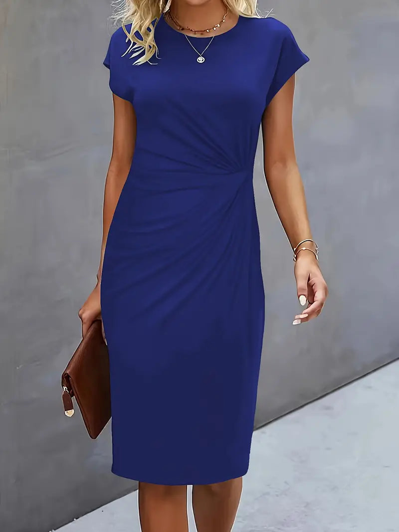 Robe Midi Femme Moulante Chic - Claire
