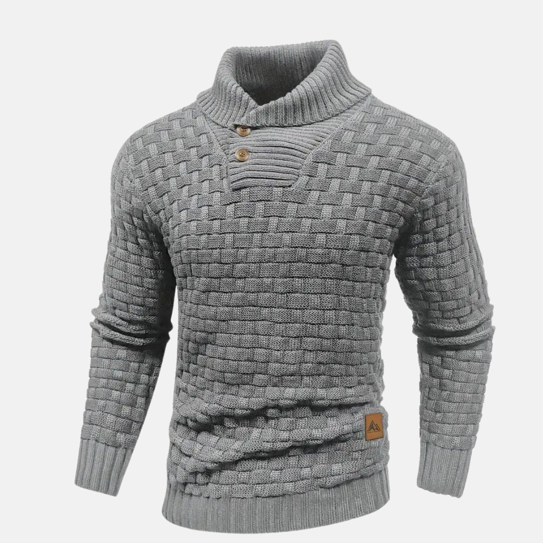 Augustin – Pull en maille classique pour hommes, doux et confortable