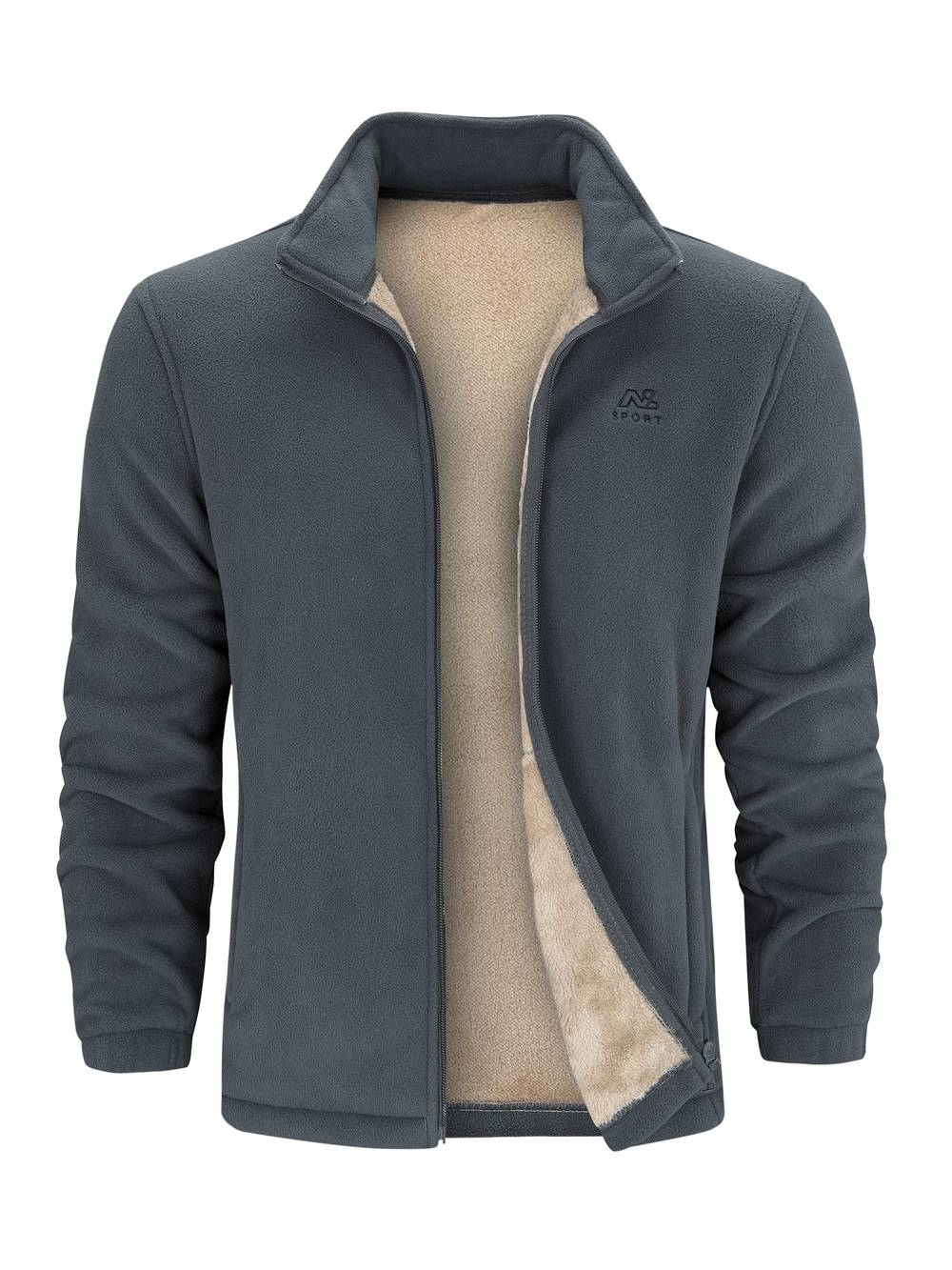 Marc - Veste Intemporelle Polaire Zippée