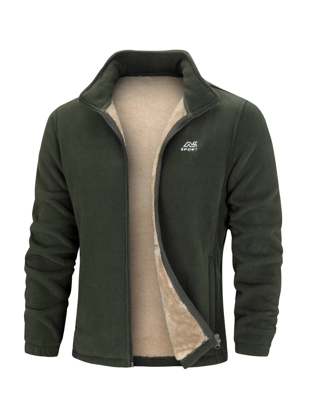 Olivier - Veste Intemporelle Polaire Col Montant