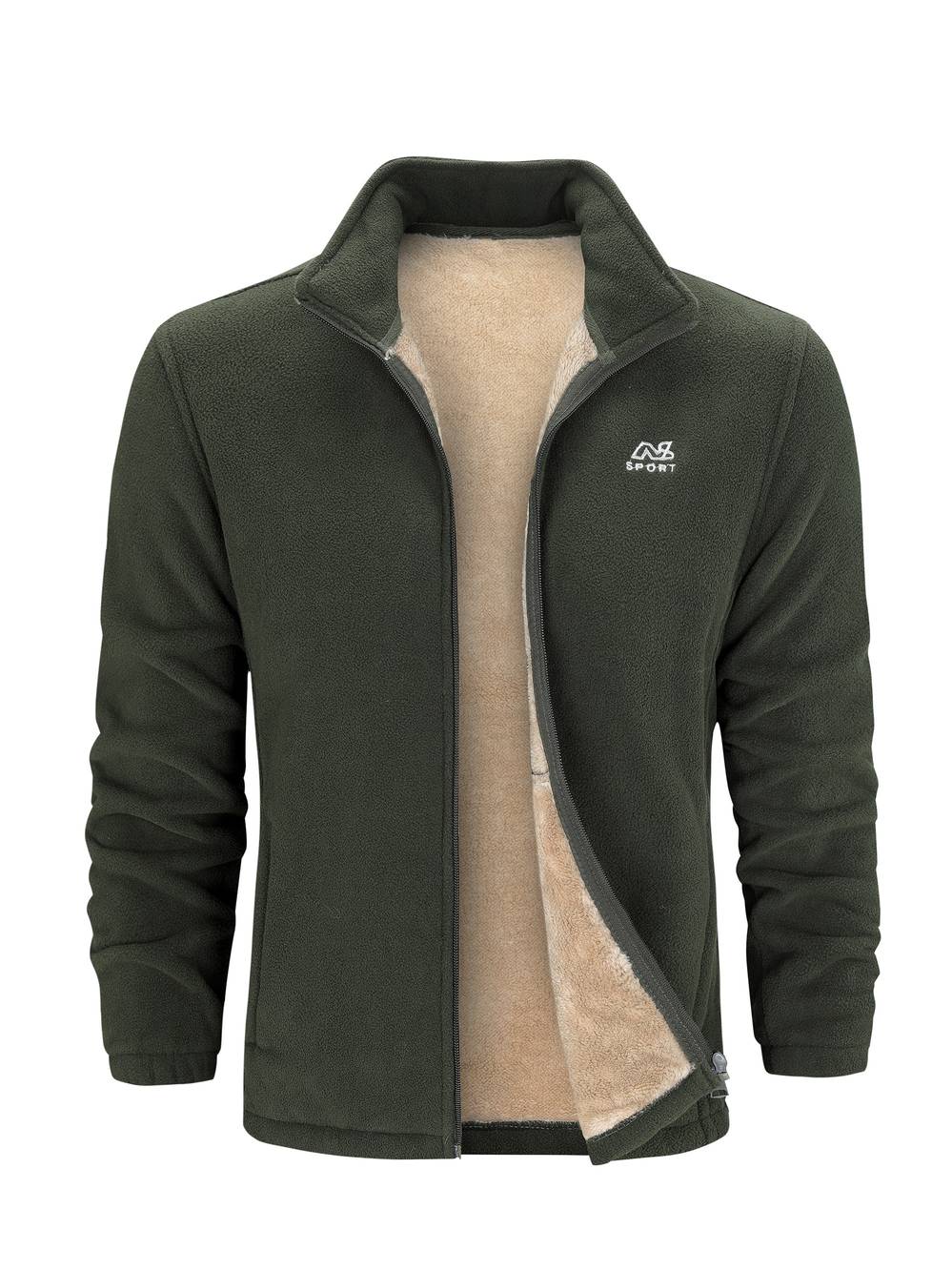 Olivier - Veste Intemporelle Polaire Col Montant