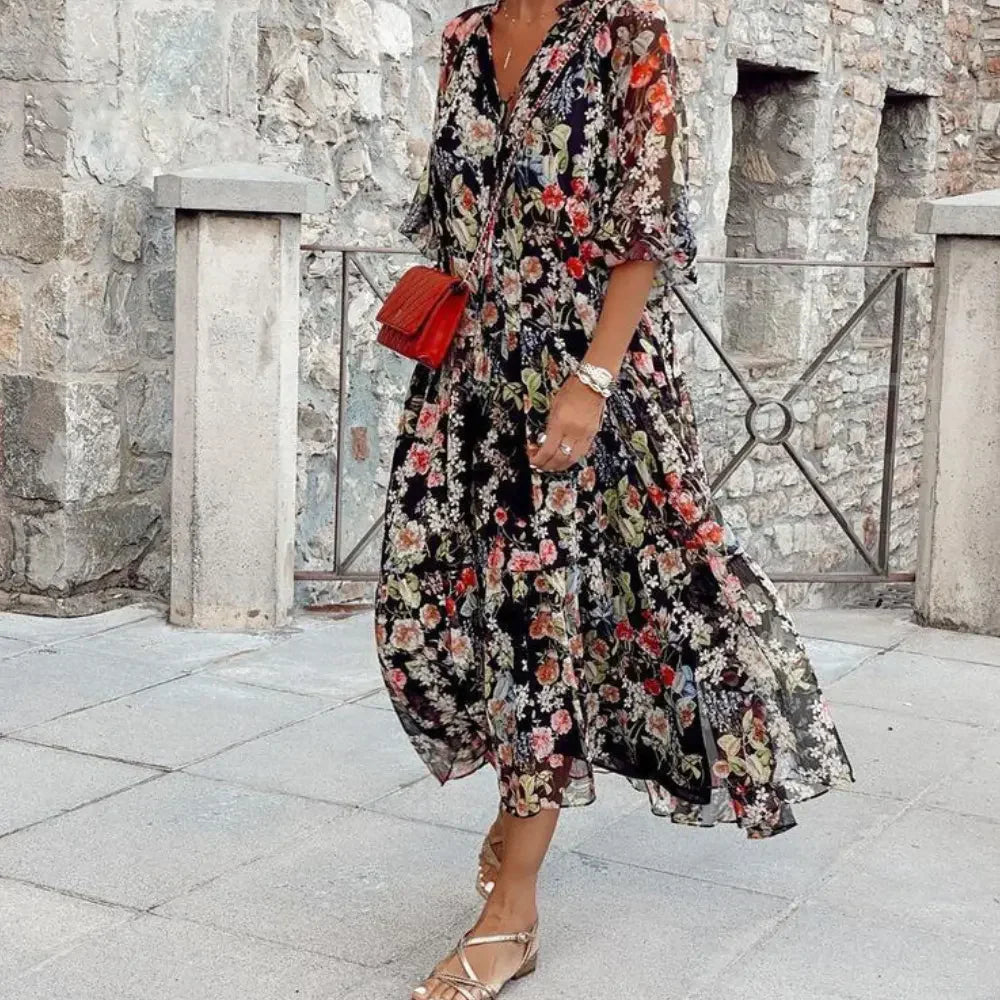 Flavie - Robe Tendance Et Élégante