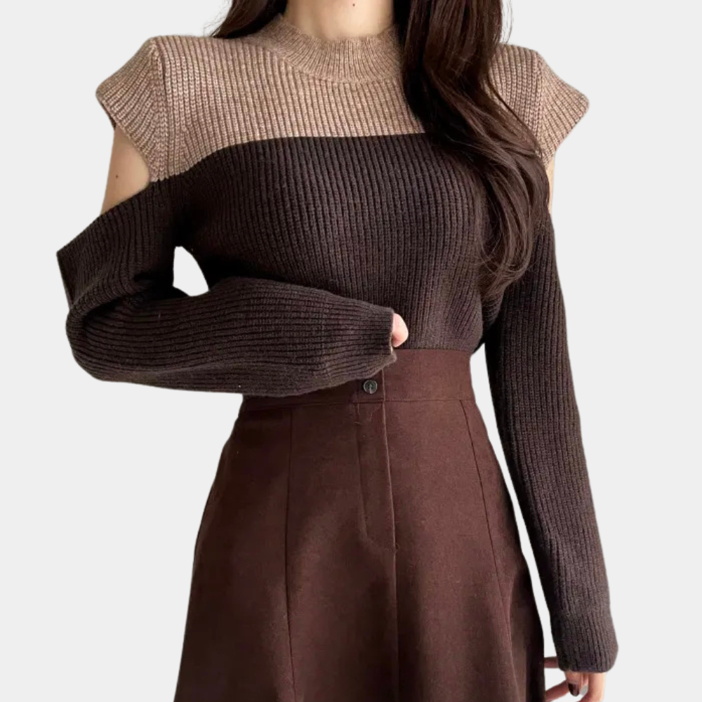 Camille - Pull Chaud Chic Élégance Intemporelle Femme