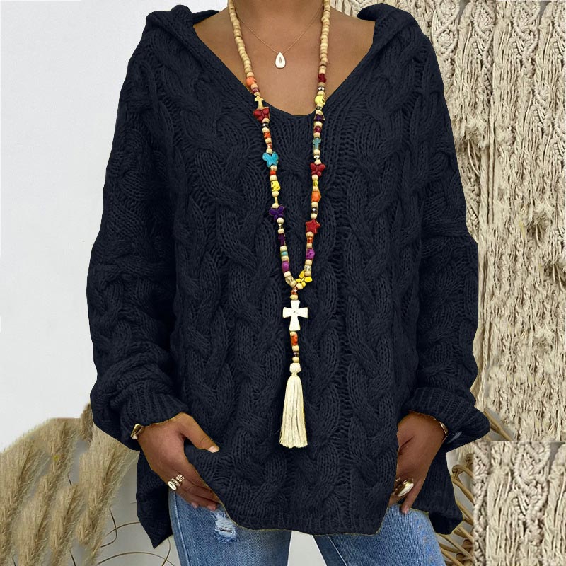Odile - Pull doux col roulé femme