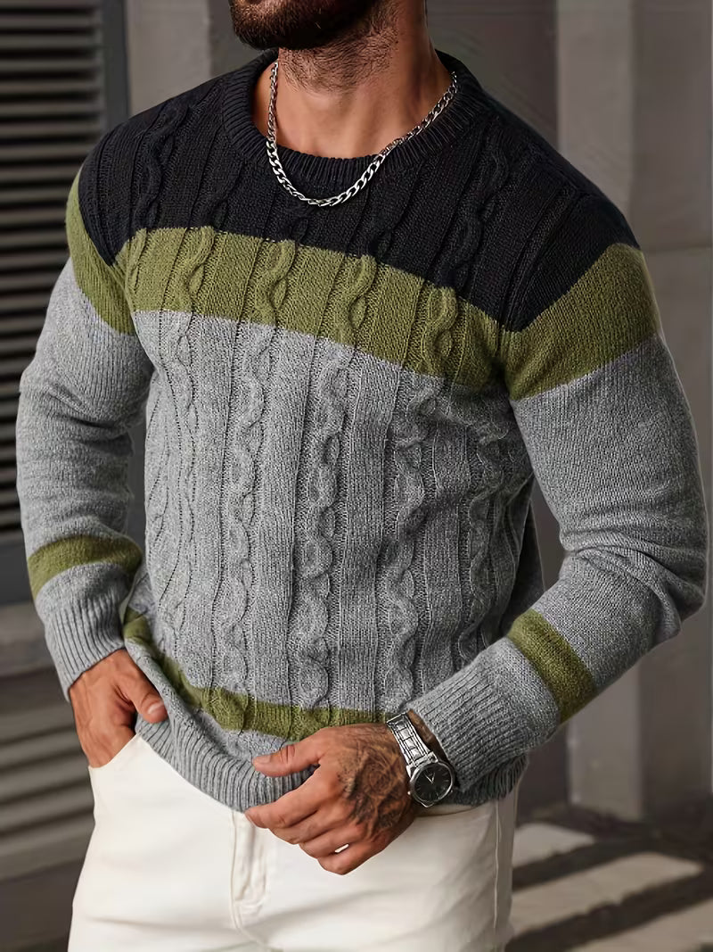 Laurent - Pull Classique Torsadé