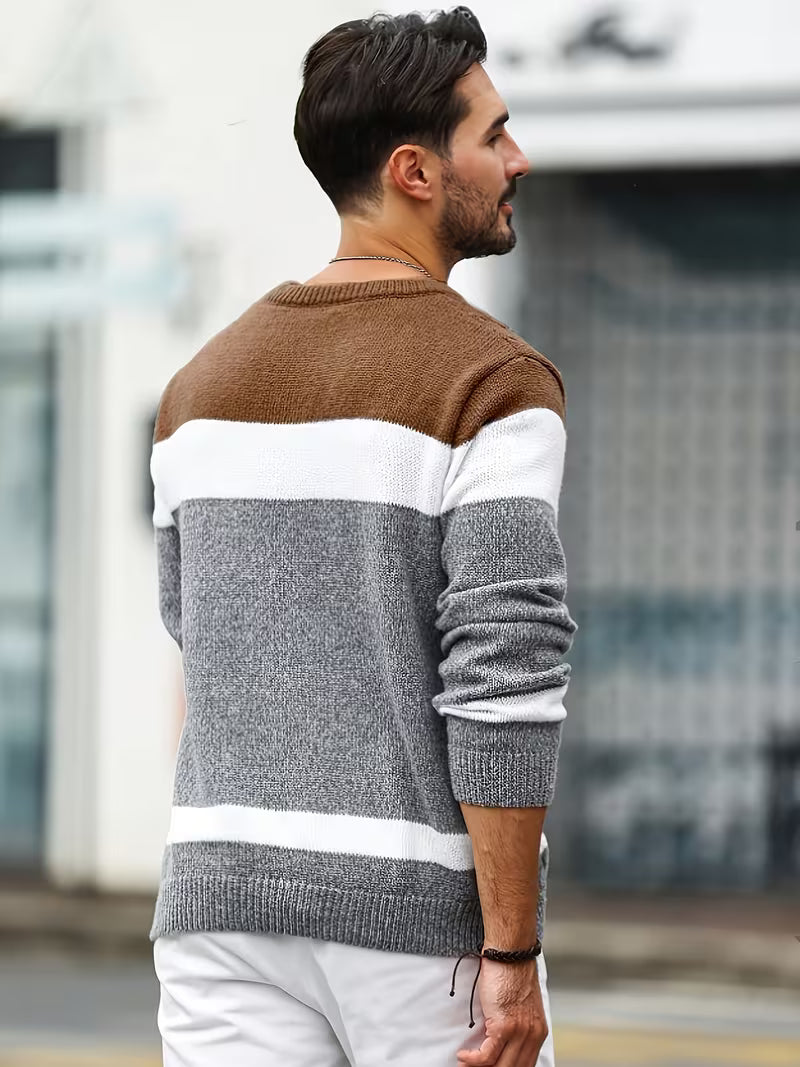 Laurent - Pull Classique Torsadé