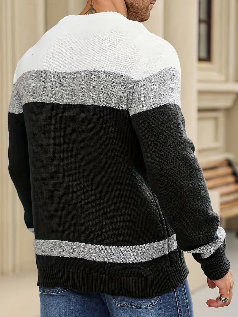 Laurent - Pull Classique Torsadé