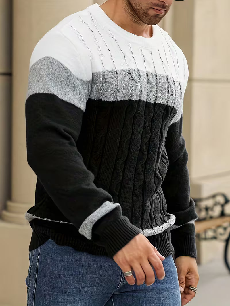 Laurent - Pull Classique Torsadé