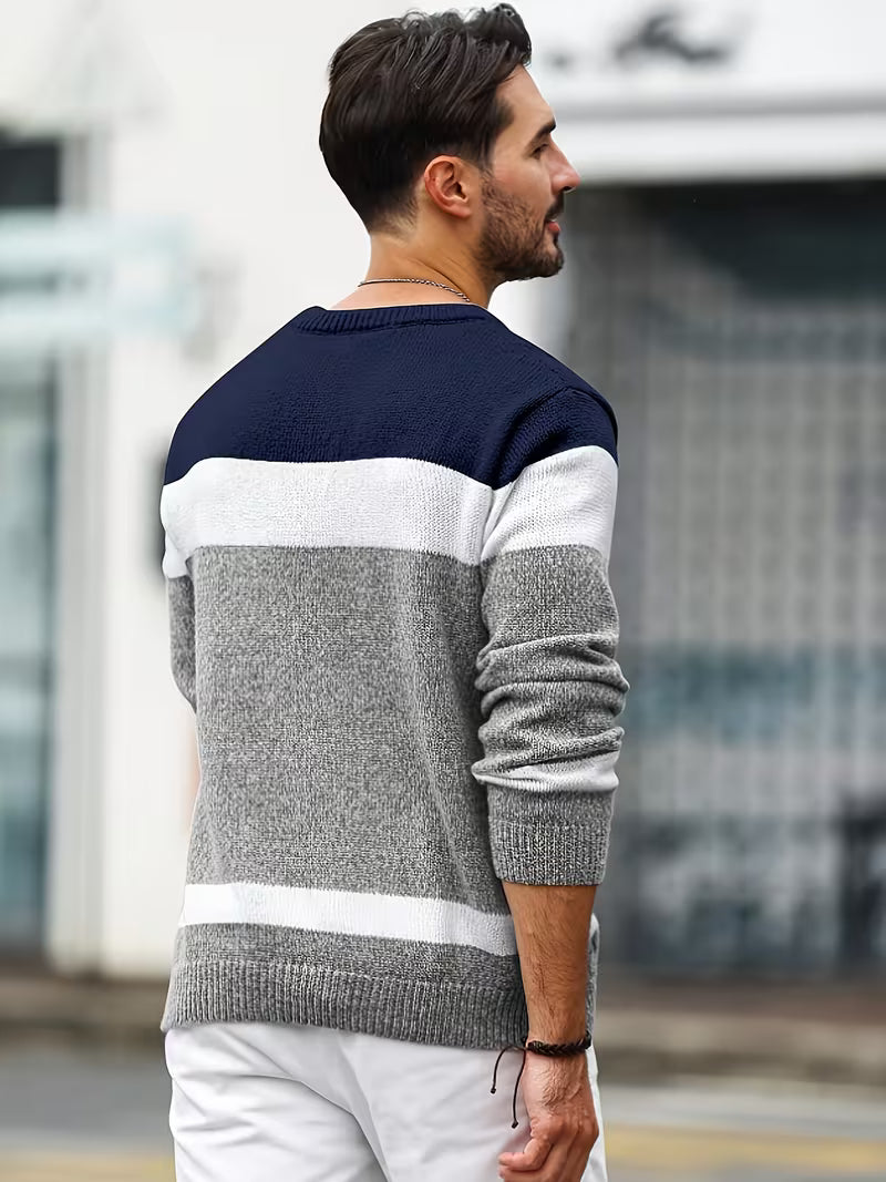 Laurent - Pull Classique Torsadé