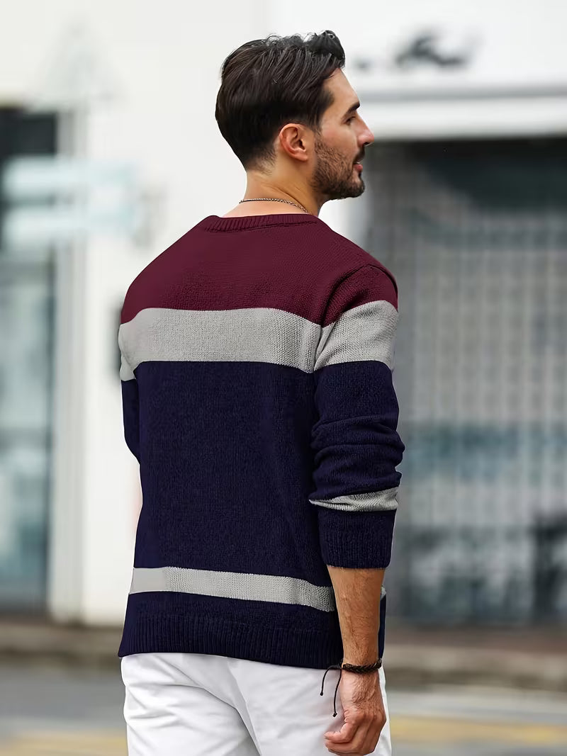 Laurent - Pull Classique Torsadé