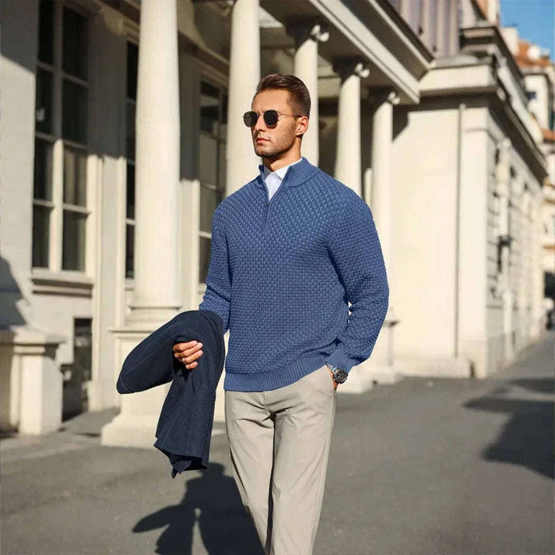 Damien - Pull Élégant Maille
