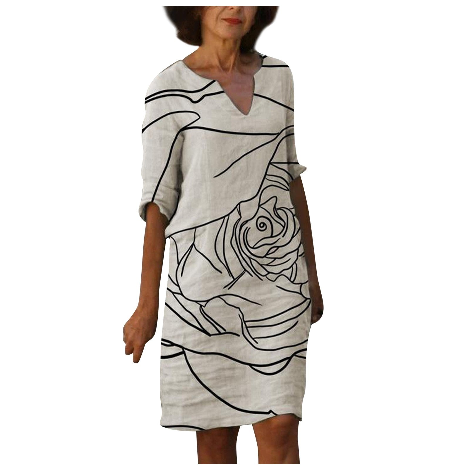 Sandrine - Robe D'Été Confort Légère