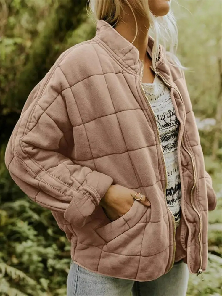 Agnès - Doudoune Élégante Oversize Matelassée