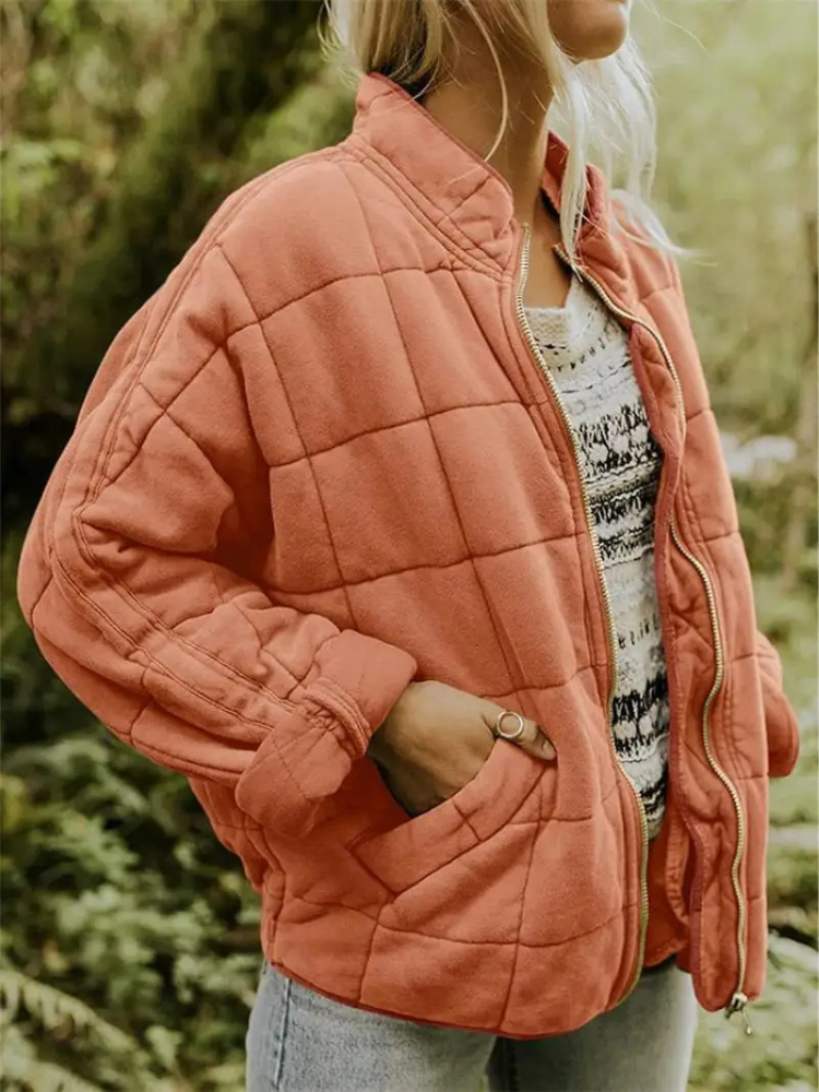Agnès - Doudoune Élégante Oversize Matelassée