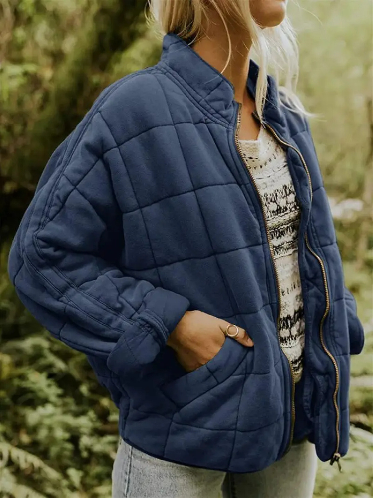 Agnès - Doudoune Élégante Oversize Matelassée