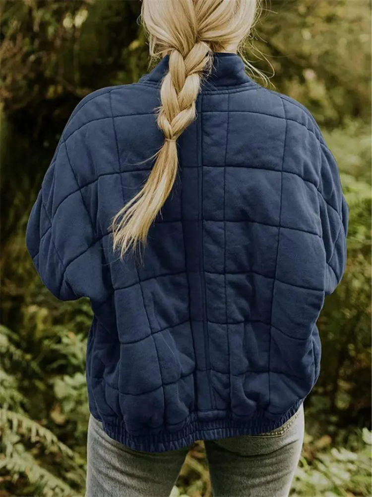 Agnès - Doudoune Élégante Oversize Matelassée