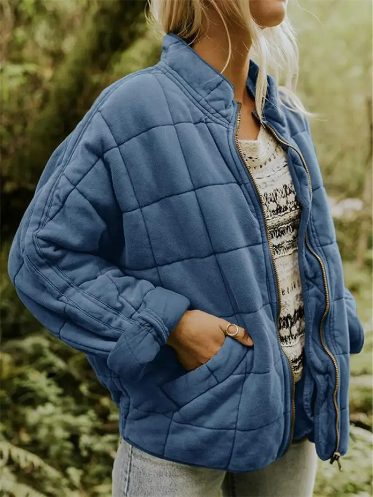 Agnès - Doudoune Élégante Oversize Matelassée