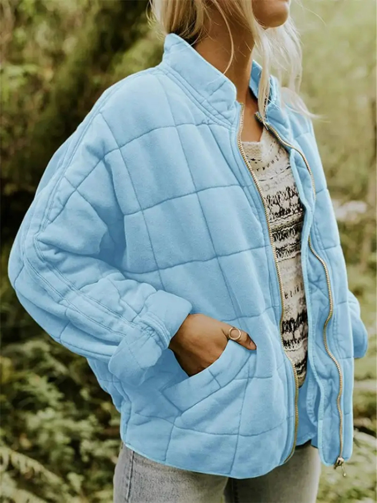Agnès - Doudoune Élégante Oversize Matelassée