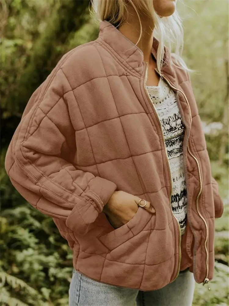 Agnès - Doudoune Élégante Oversize Matelassée
