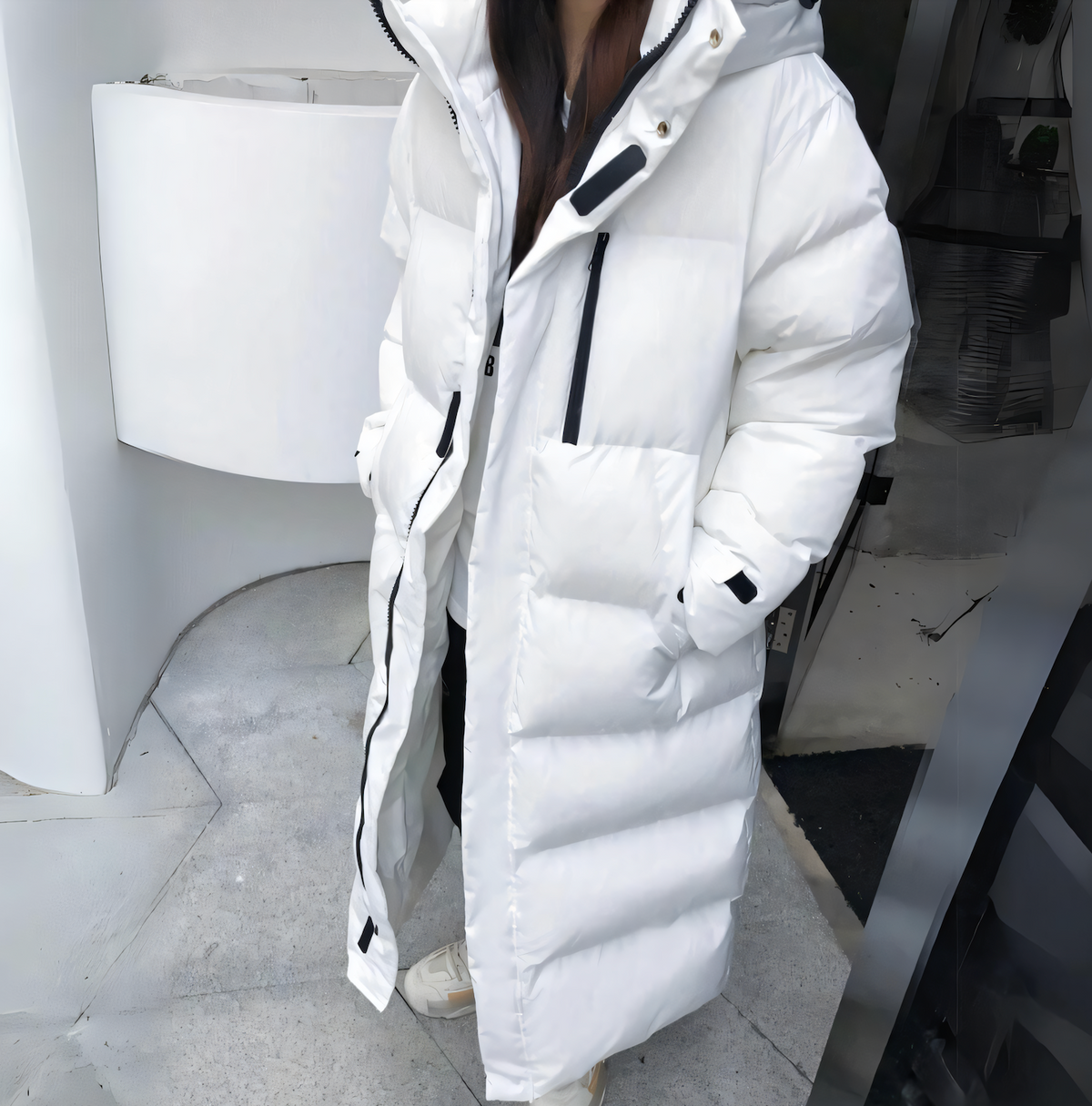 Charlotte - Doudoune Élégante Longue Oversize