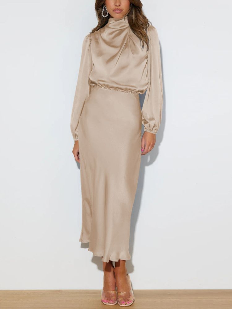 Séraphine - Robe Chic À Manches Longues