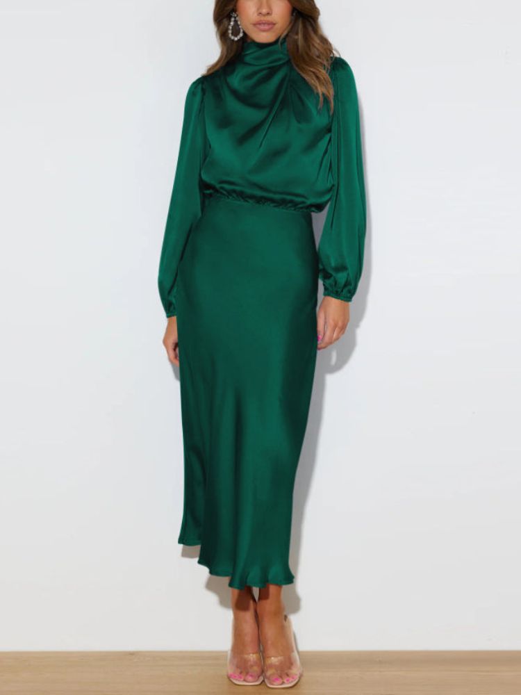 Séraphine - Robe Chic À Manches Longues