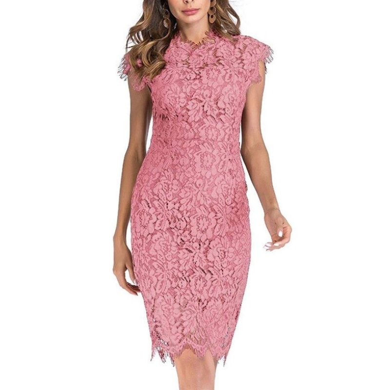 Bygiza - Robe De Soirée En Dentelle Au Style Raffiné