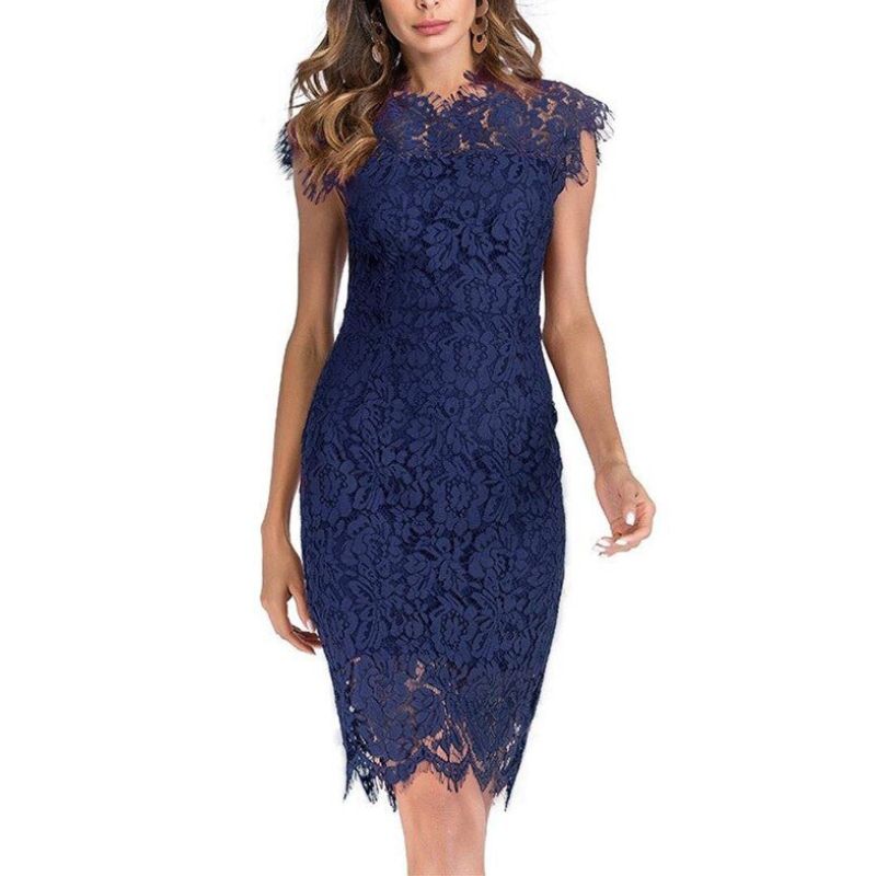 Bygiza - Robe De Soirée En Dentelle Au Style Raffiné