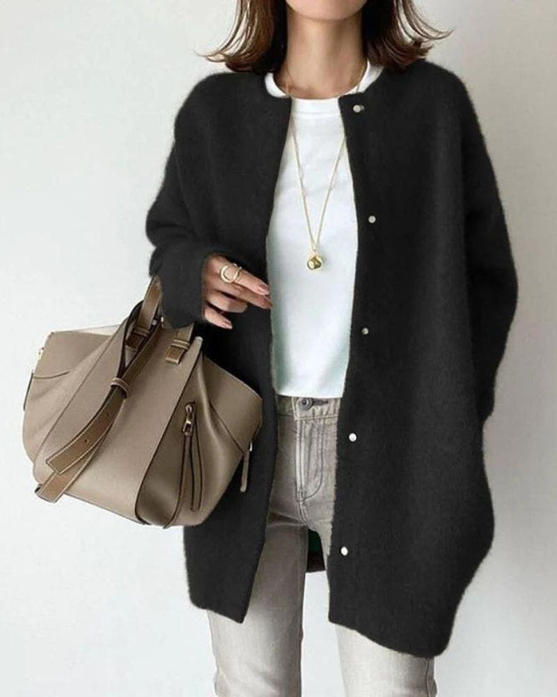 Louise - Cardigan élégant automne femme