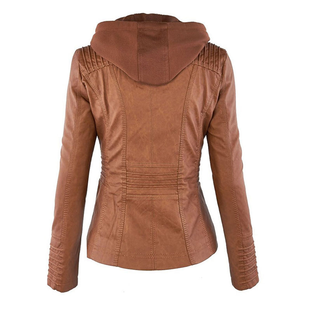Lucie - Manteau Chic Cuir