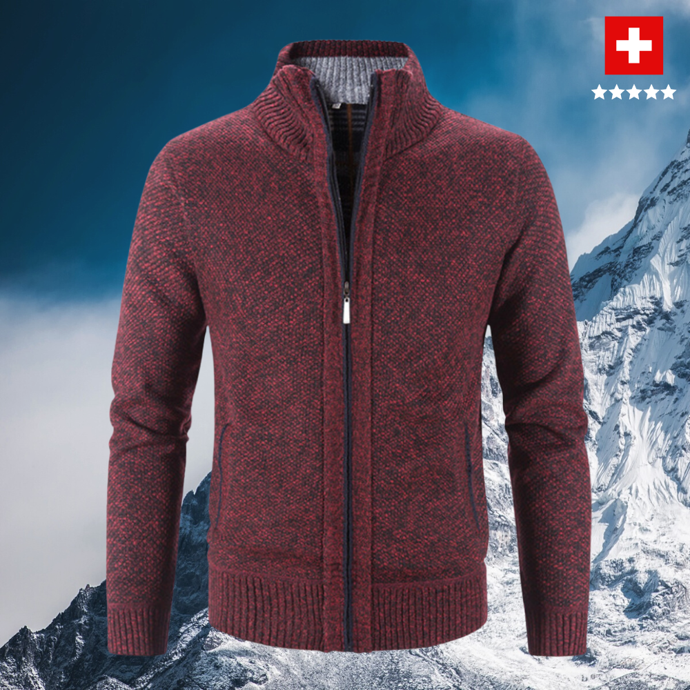 James - Sweat zippé homme