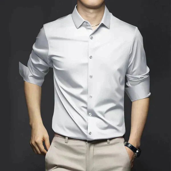 Maxime - Chemise Stretch Sans Repassage Slim Fit Homme