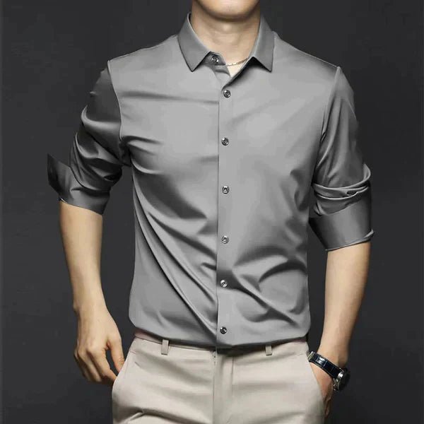 Maxime - Chemise Stretch Sans Repassage Slim Fit Homme