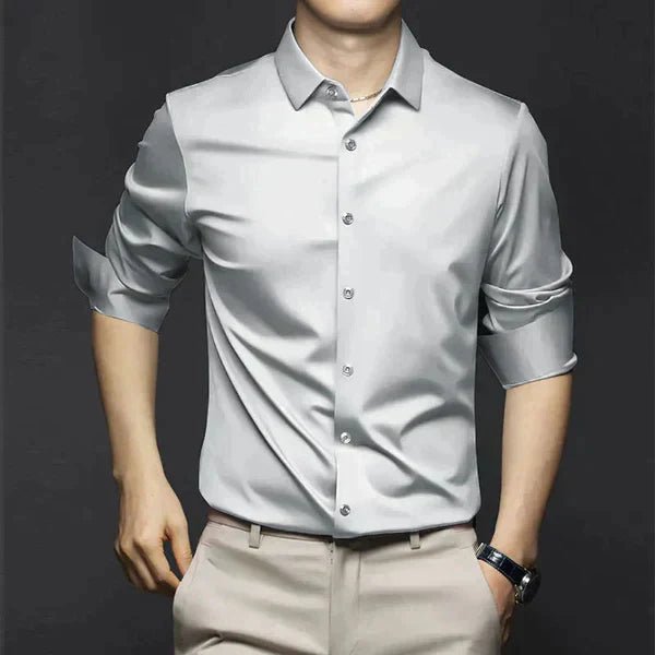 Maxime - Chemise Stretch Sans Repassage Slim Fit Homme