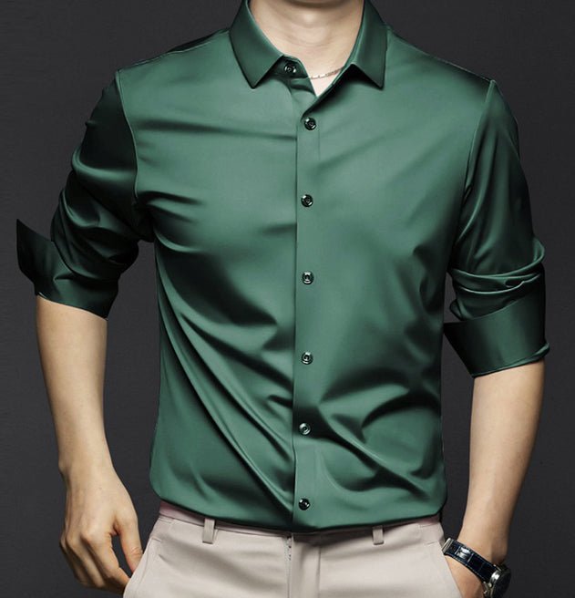 Maxime - Chemise Stretch Sans Repassage Slim Fit Homme