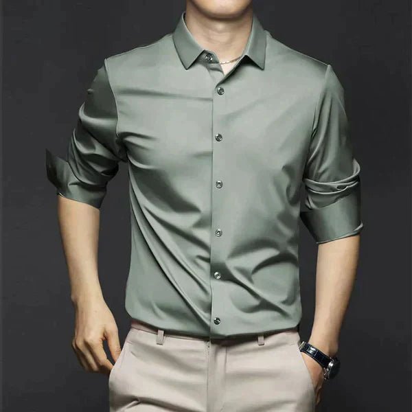 Maxime - Chemise Stretch Sans Repassage Slim Fit Homme