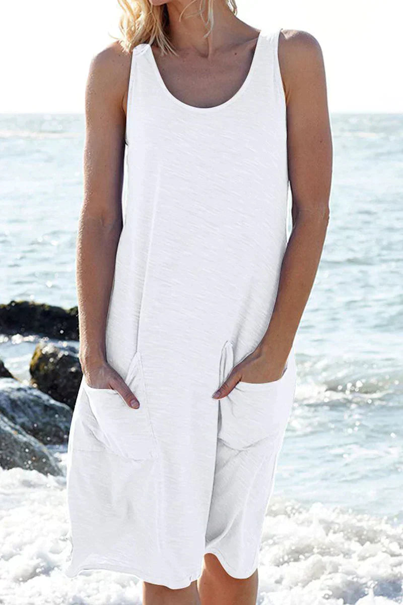 Robe d'Été Femme de Plage à Poches - Diane