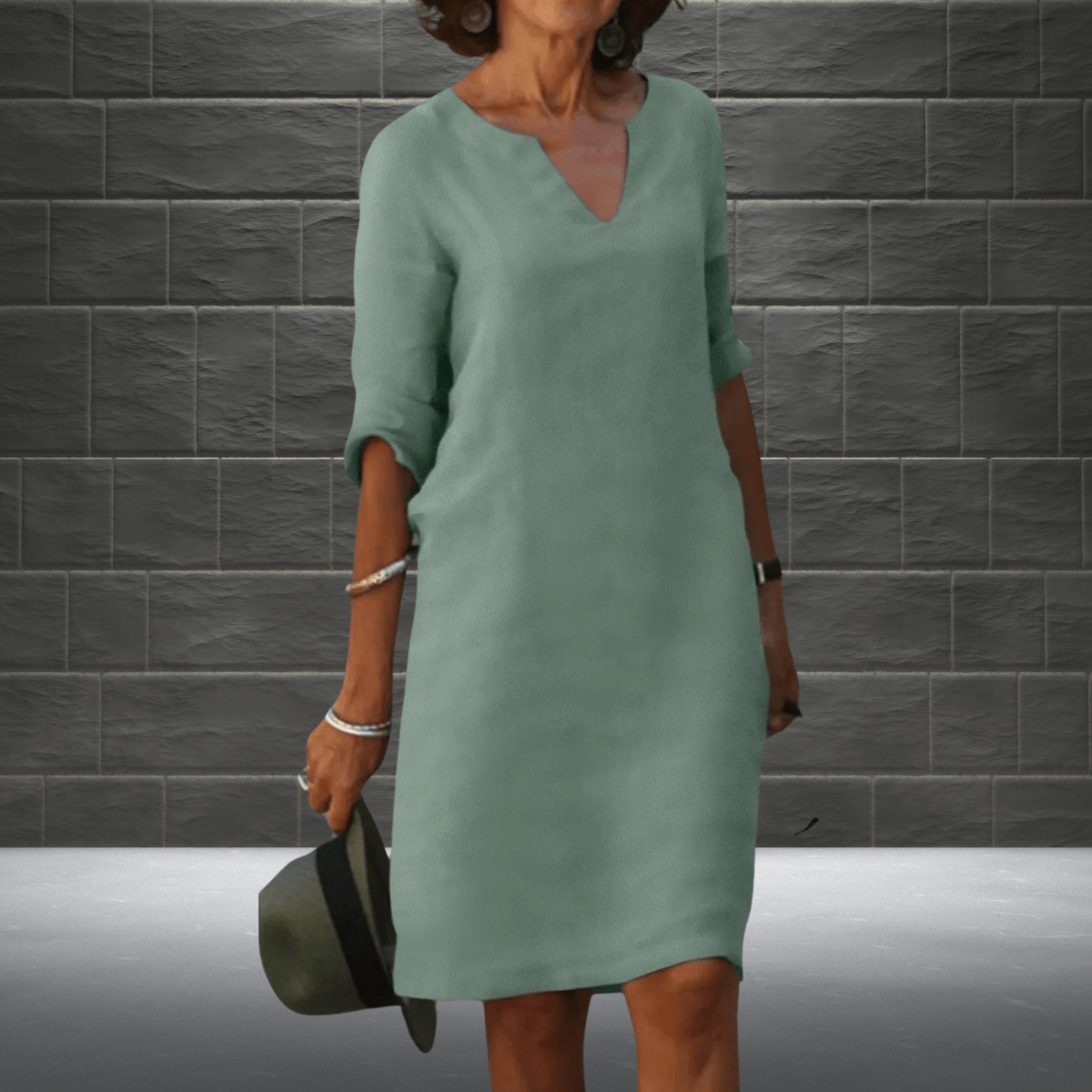 Isabelle - Robe Midi Confortable