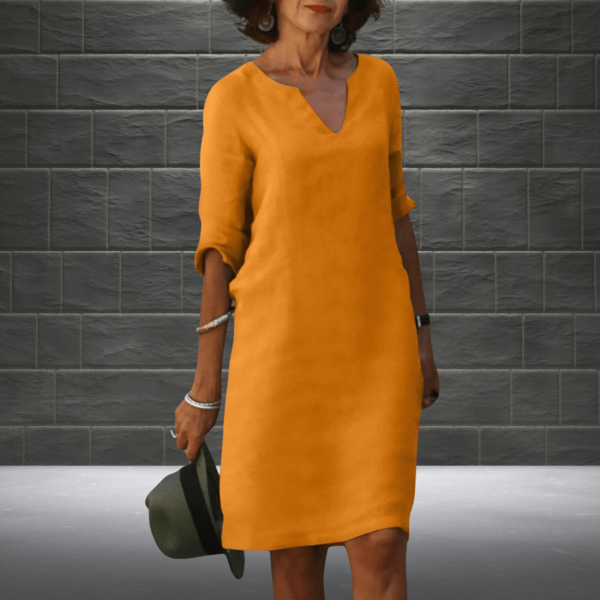 Isabelle - Robe Midi Confortable