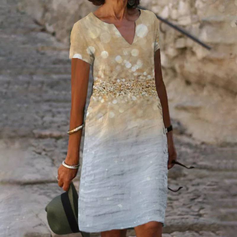 Élise - Robe D'Été Légère Imprimé Floral Femme