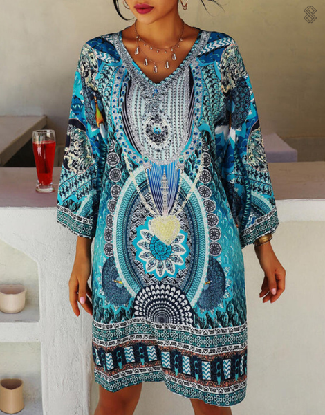 Lucie - Robe Bohème Estivale Aux Détails Charmants