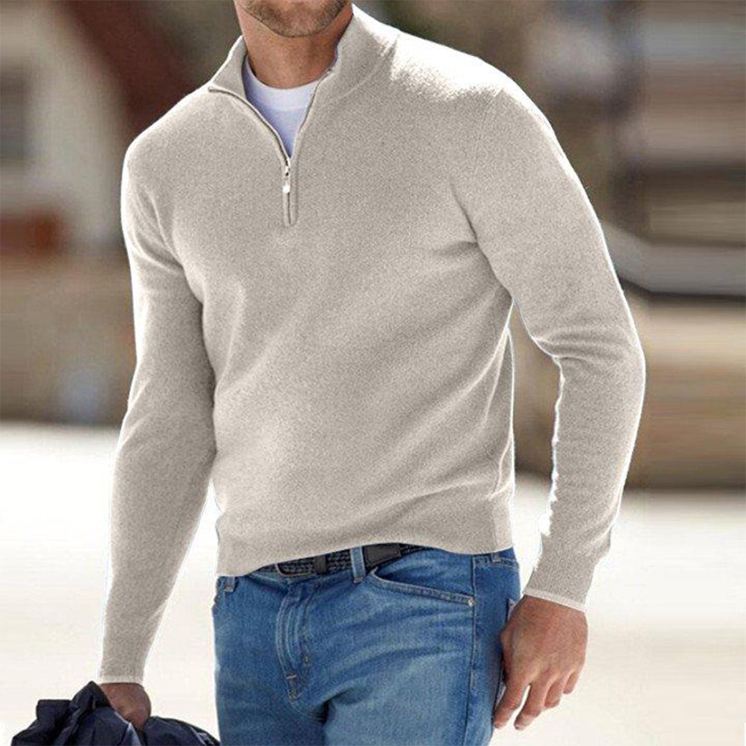 Pierre - Pull zippé homme