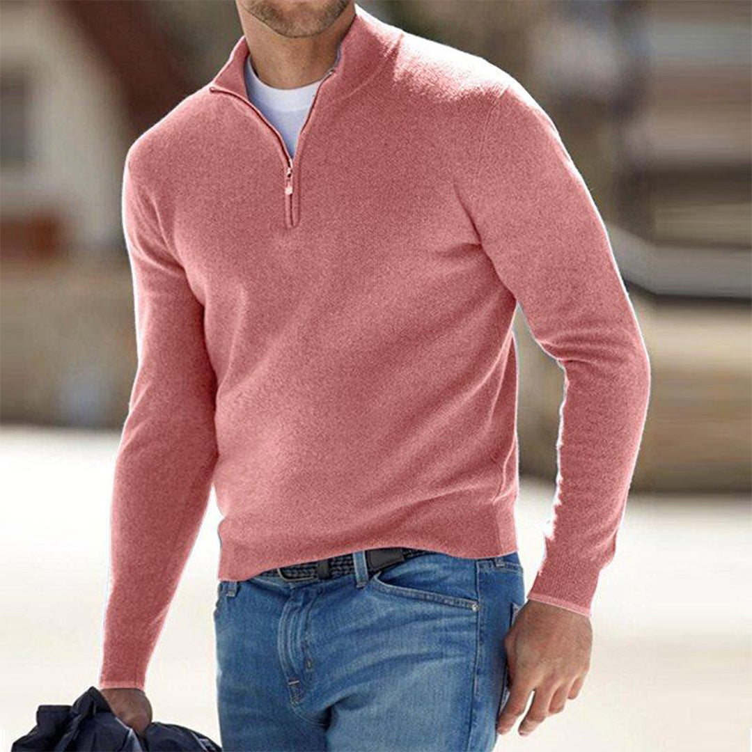 Pierre - Pull zippé homme