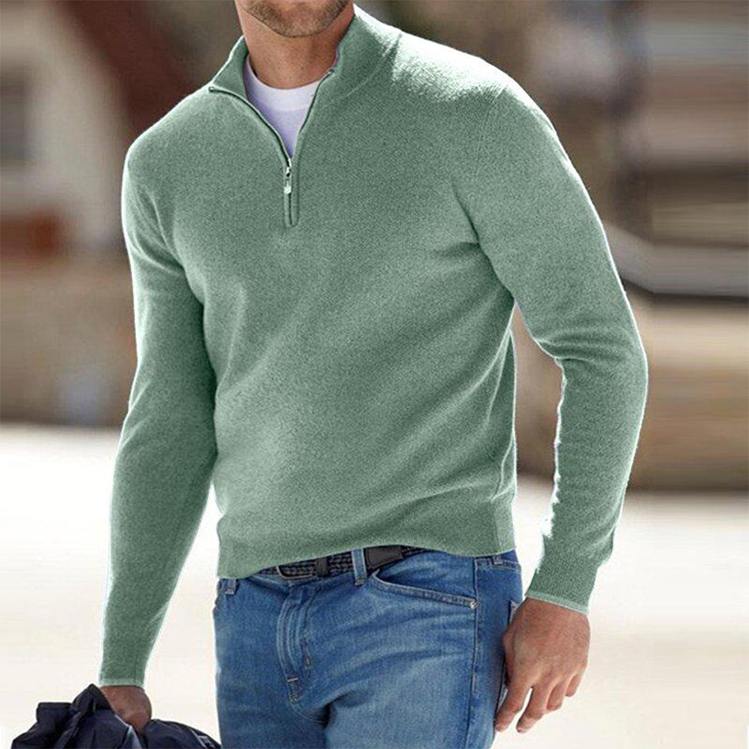 Pierre - Pull zippé homme